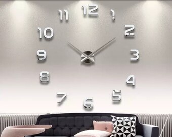 American Farm Frameless Borderless Wall Clock Nice For Gifts or Decor W381 