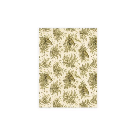 Frog and Fern Postcard Bundle, Envelopes Included