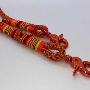 Leash and collar made of dew