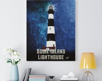 Bodie Island - Lighthouses of the Outer Banks - Canvas - Cape Hatteras - Bodie Island - Currituck - Ocracoke