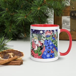 Mugg med färg inuti - Originalkonst av B.C. Foster