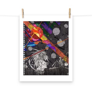 Tryck (40x50 cm) - Originalkonst av B.C. Foster