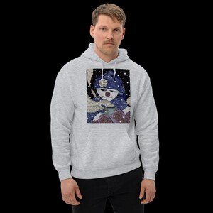Unisex-luvtröja – originalkonst av B.C. Foster