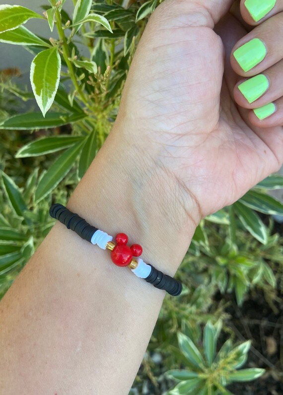 Mickey Mouse Bracelet Disney Bracelet Disney Outfit Etsy