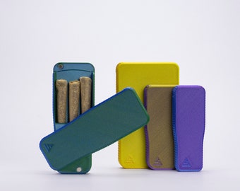 Pre-Rolls Case, Magnetic Cigarette Crush Proof Holder for Cones, Mystics 1