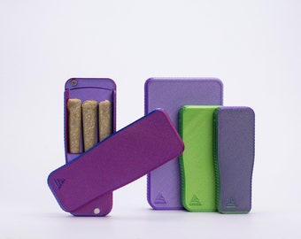 Pre-Rolls Case, Magnetic Cigarette Crush Proof Holder for Cones, Mystics 2