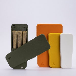 Pre-Rolls Case, Magnetic Cigarette Crush Proof Holder for Cones, Color set 4