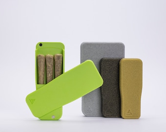 Pre-Rolls Case, Magnetic Cigarette Crush Proof Holder for Cones, Color set 5