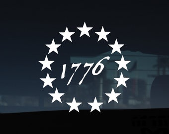 1776 Decal - Etsy