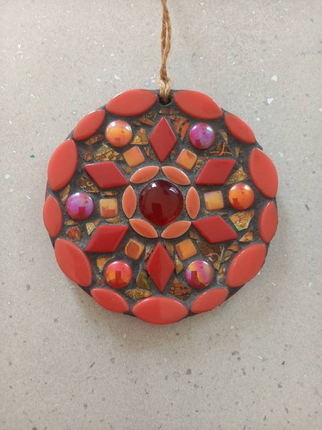 Garden Mosaic Garden Wall Hanging Gift for Gardens Mosaic - Etsy