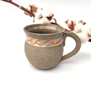 Handmade mug, Pottery mug, Ceramic coffee mug, one of a kind mug