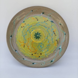 Ceramic tray | Ceramic Fruit Bowl | Stoneware Serving Dish