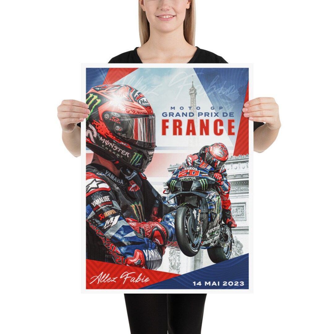 France Grand Prix 2023 Moto GP Poster / French GP / Moto Gp Etsy