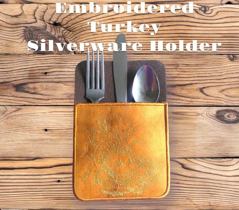 Fall Silverware Holders Etsy