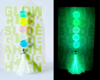 Glow-in-the-Dark Fidget Bag Charm For Calming Bedtime Routine