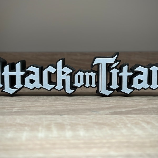 Attack on Titan  Logo | AoT Logo | Dekorativer Ständer | Serie | Anime