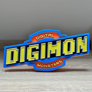 Digimon decoratiestandaard 3D-print anime manga cadeau verzamelaar woonaccessoire fanartikel figuren presentatie accessoires kinderkamer