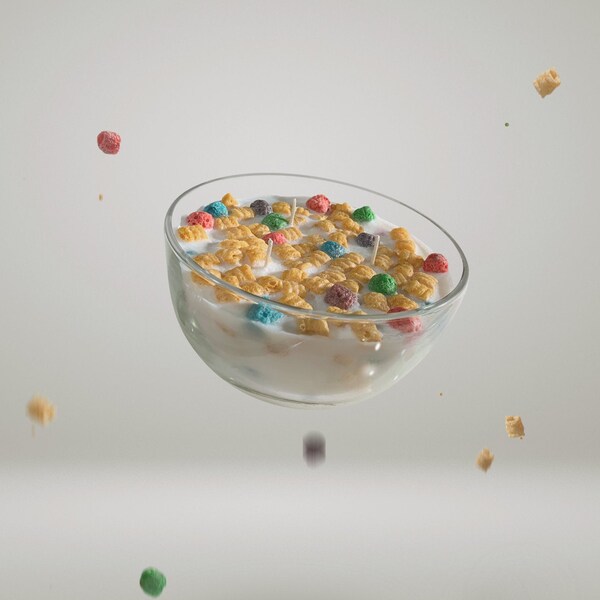 Cereal Candle Etsy