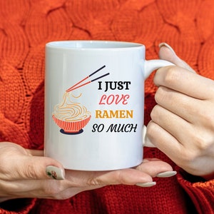 Lustiger Ramen-Becher, lustiges Ramen-Geschenk, Ramen-Kaffeetasse, Japan-Geschenk, Ramen-Liebhaber-Tasse, Ramen-Enthusiasten-Geschenk, asiatische Lebensmittelgeschenke