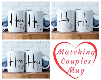 His and Hers Coffee Mugs: Romantic Couples Gift