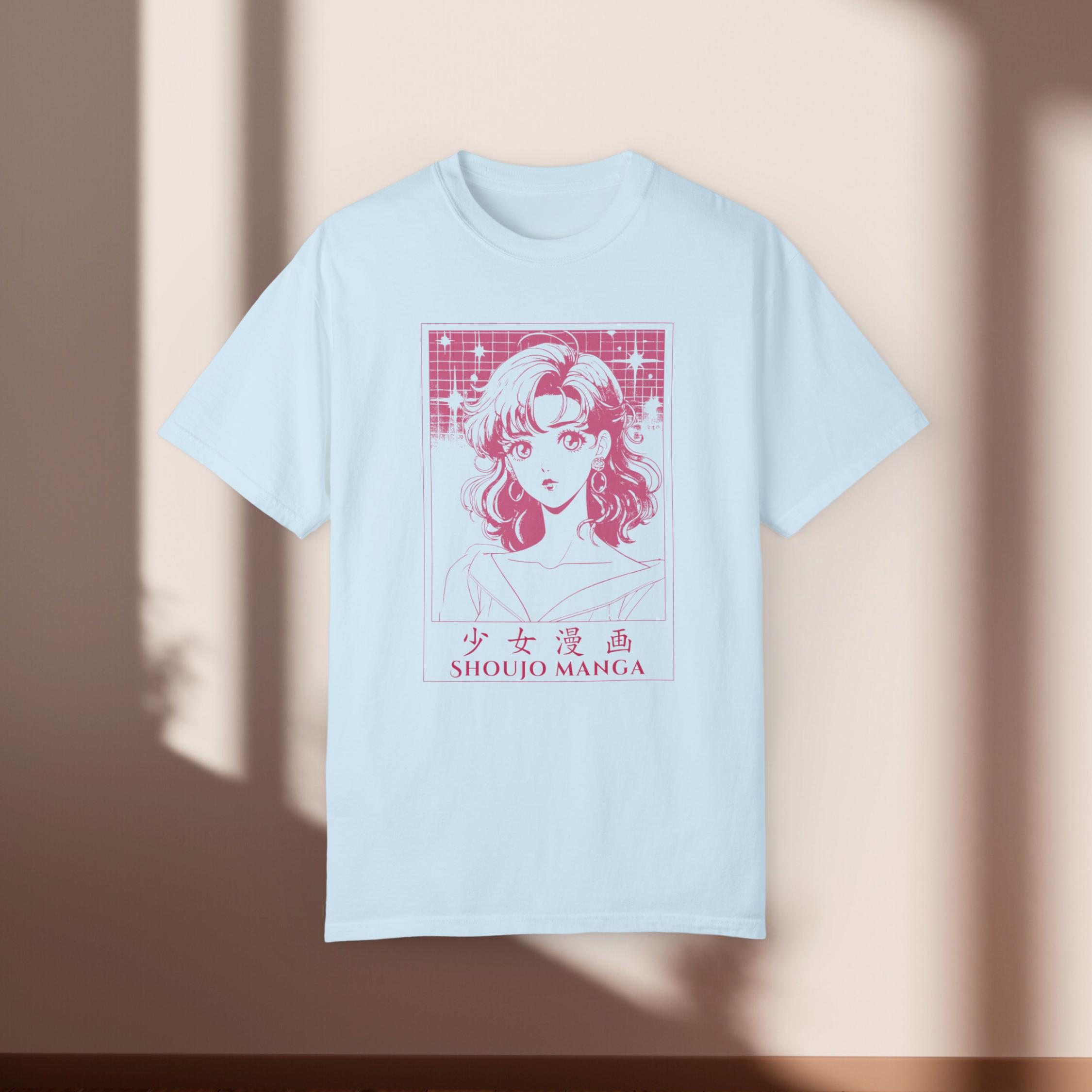 Comfort Colors Anime Girl Shirt: Vintage 90s Shoujo Manga Tee - Etsy