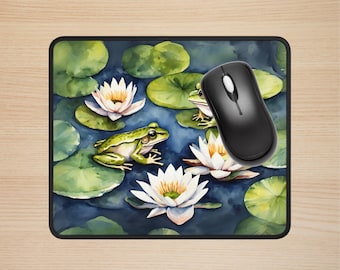 Frog Gaming Mouse Pad, Toad Mousepad, Cute Frog, Frog and Toad
