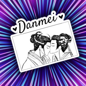 Danmei Sticker, Yaoi Sticker, BL Anime Stickers, Manhwa Sticker