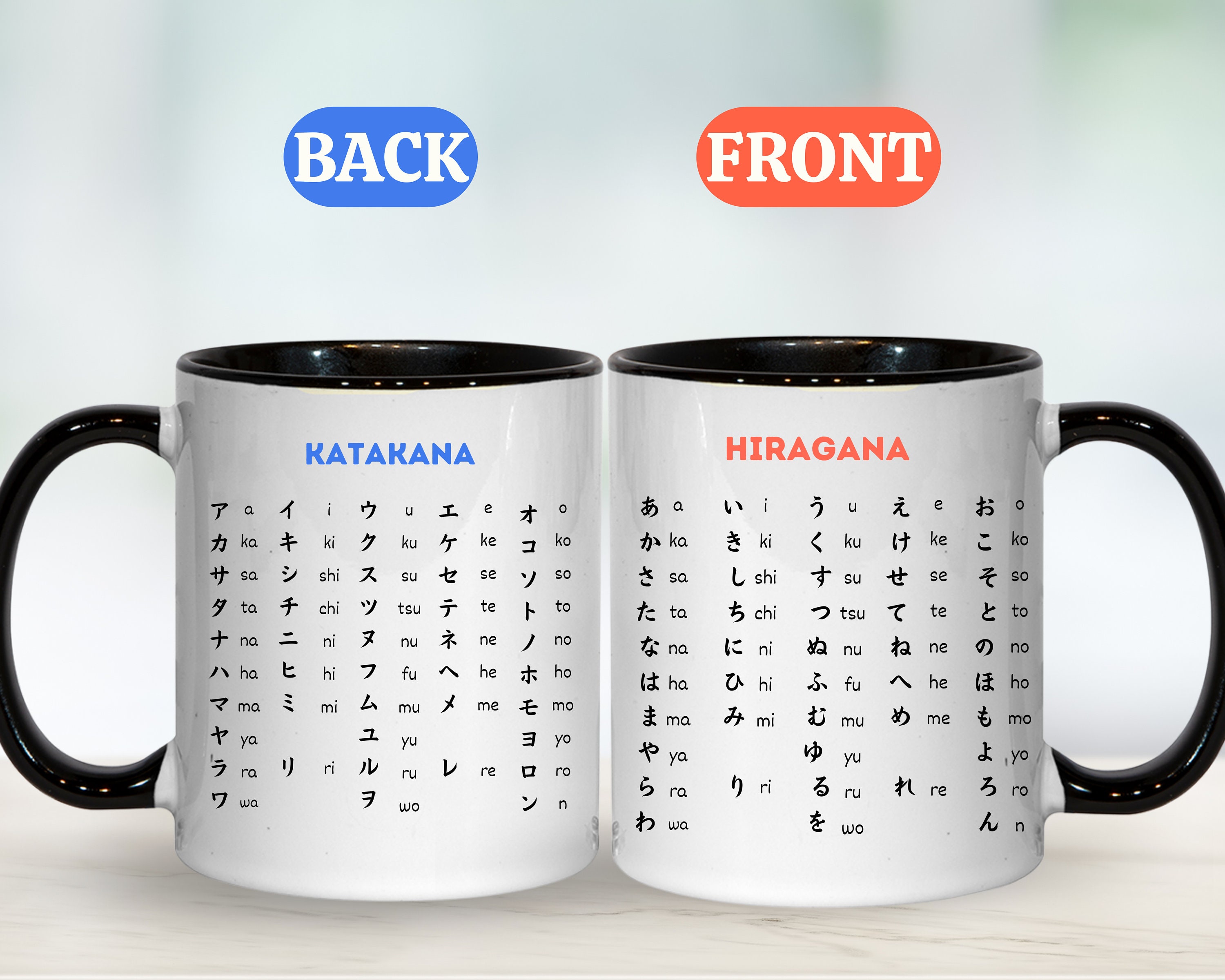 Daily Thermos Coffee Mug in 350ml With Minimalist Japanese Artist Design 