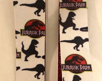 Jurassic Park Keychain Laynard Wristlet