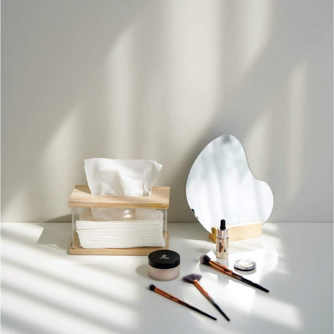 Wooden Tissue Box / Aesthetic Wooden Tissue Box scandinavian Etsy