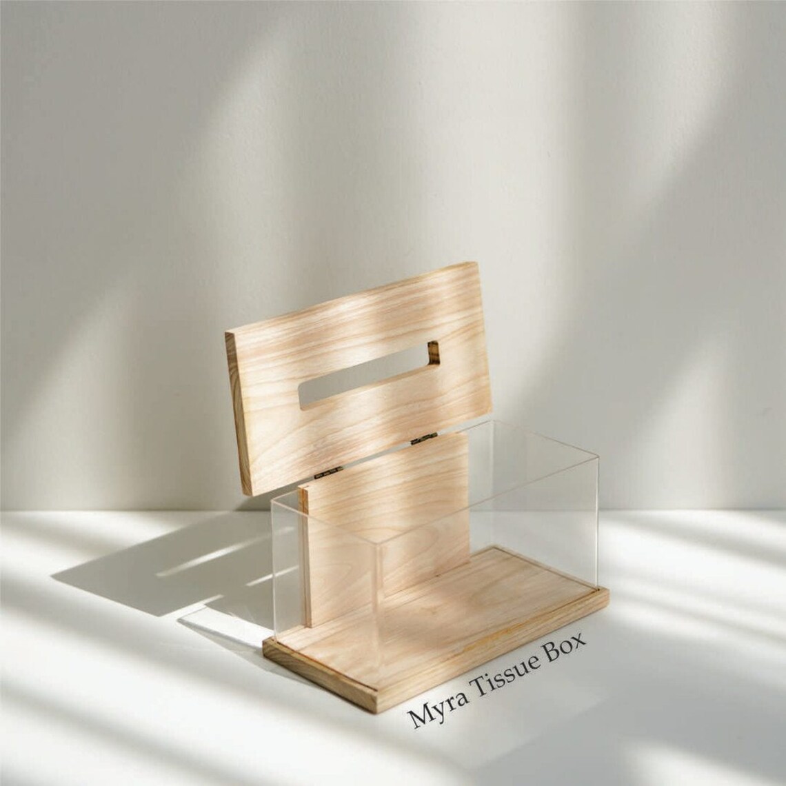 Wooden Tissue Box / Aesthetic Wooden Tissue Box scandinavian Etsy