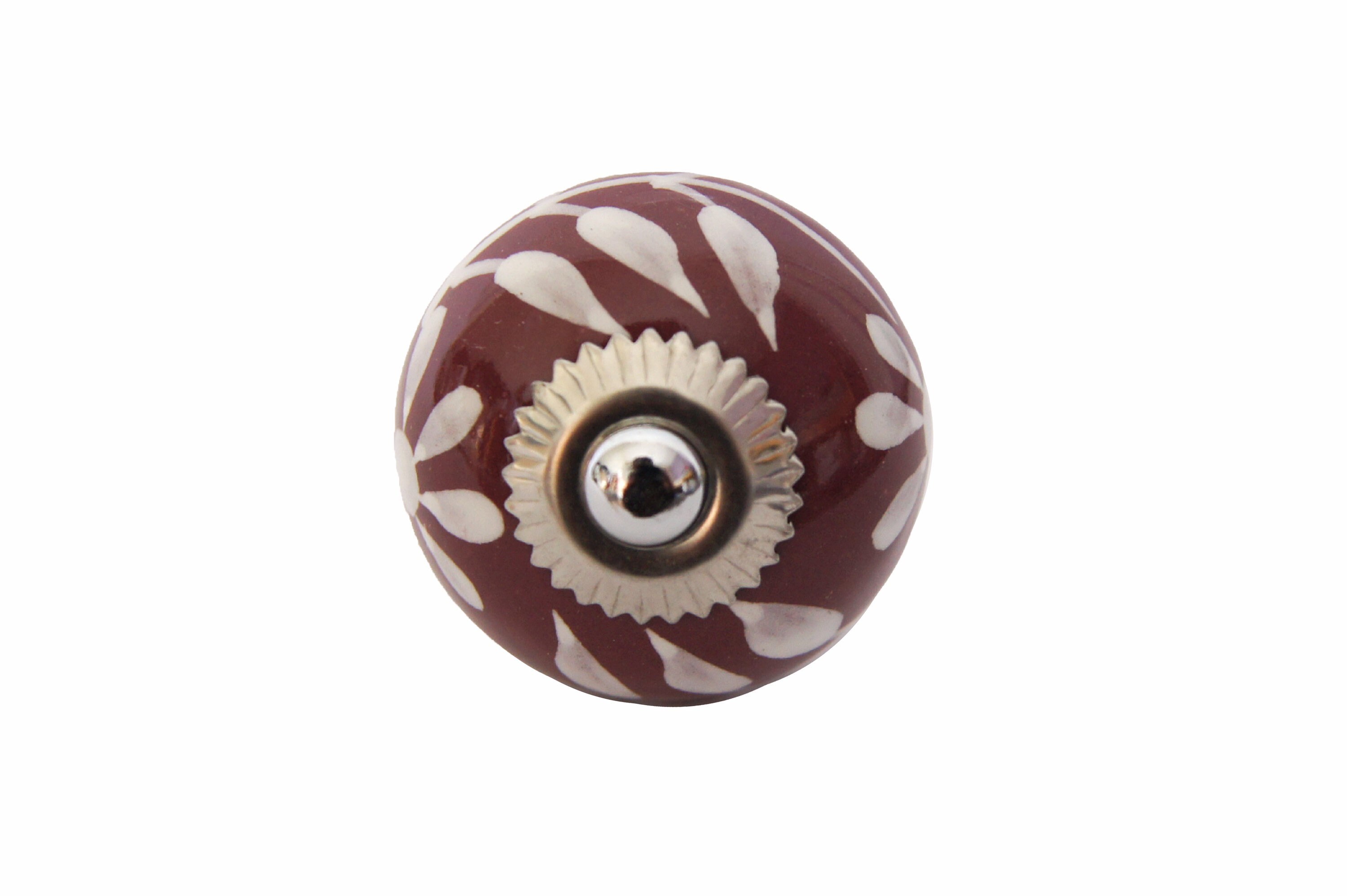 Bouton de Meubles, Céramique, Rouge, Poignées Knob, Furniture Button, Schubladenknpfe, Möbelknöpfeen