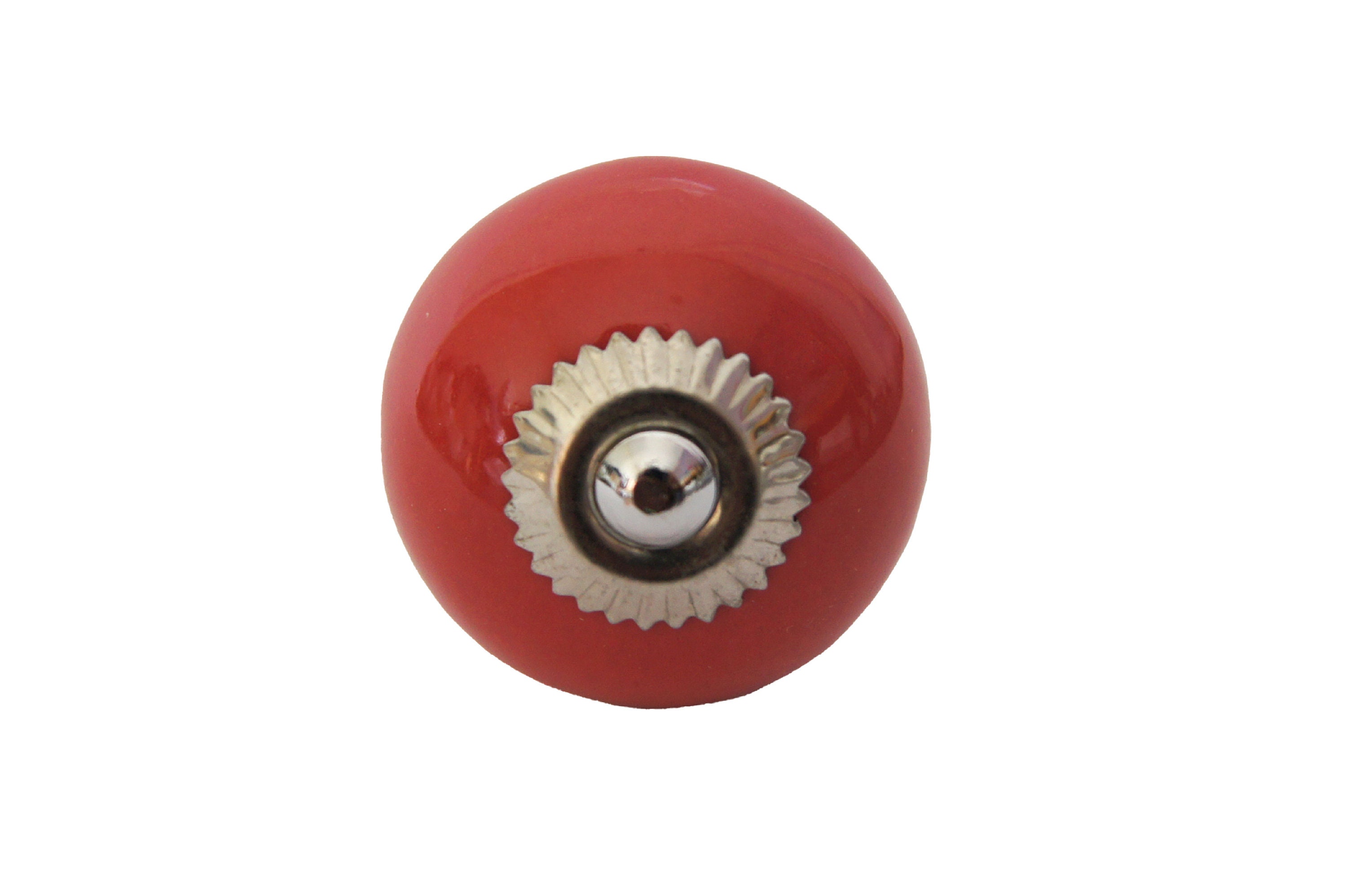 Bouton de Meubles, Céramique, Rouge, Poignées Knob, Furniture Button, Schubladenknpfe, Möbelknöpfeen