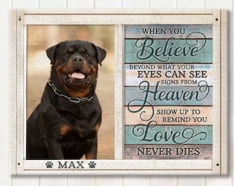 Bereavement Gift Memorial Pet Photo Gifts Personalized Pet Photo Sympathy Gift Personalized Gift Dog Gift Memorial Gift Pet Loss Gifts