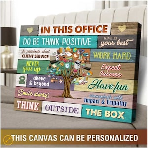 Office Wall Art | Printable Wall Art | Inspirational Quotes | Entrepreneur Art | Creative | Home Office Decor | Teamwork | Canvas Print