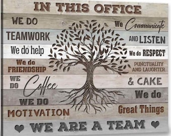 Teamwork | Canvas Print | Office Wall Art | Printable Wall Art | Inspirational Quotes | Entrepreneur Art | Creative | Home Office Decor