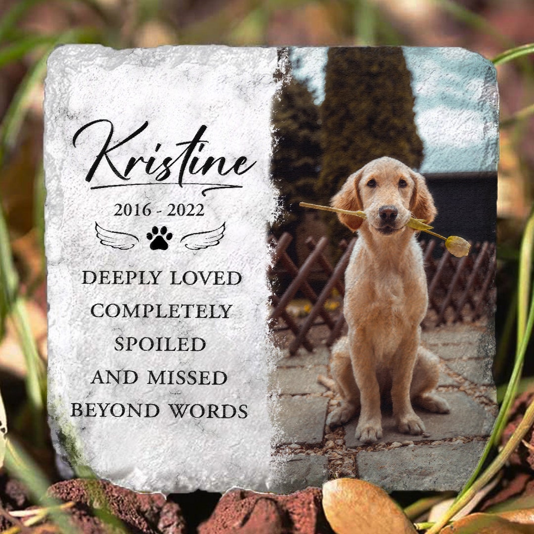 Personalized Dog Memorial Gifts for Loss of Dog Dog Memorial Etsy