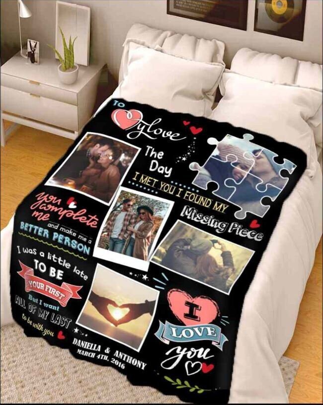 Custom blanket for girlfriend hotsell