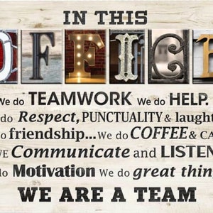 Teamwork | Office Wall Art | Printable Wall Art | Inspirational Quotes | Entrepreneur Art | Creative | Home Office Decor | Canvas Print