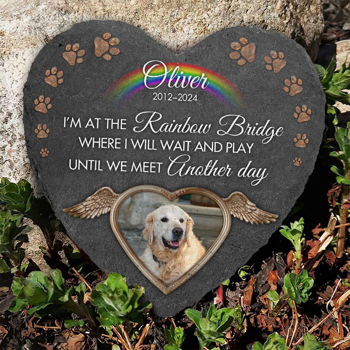 Personalized Pet Memorial Stones