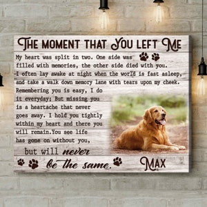 Bereavement Gift | Dog Memorial Gift | Remembrance Gift | Sympathy Gift |  Personalized Gift | Dog Gift | Memorial Gift | Pet Loss Gifts