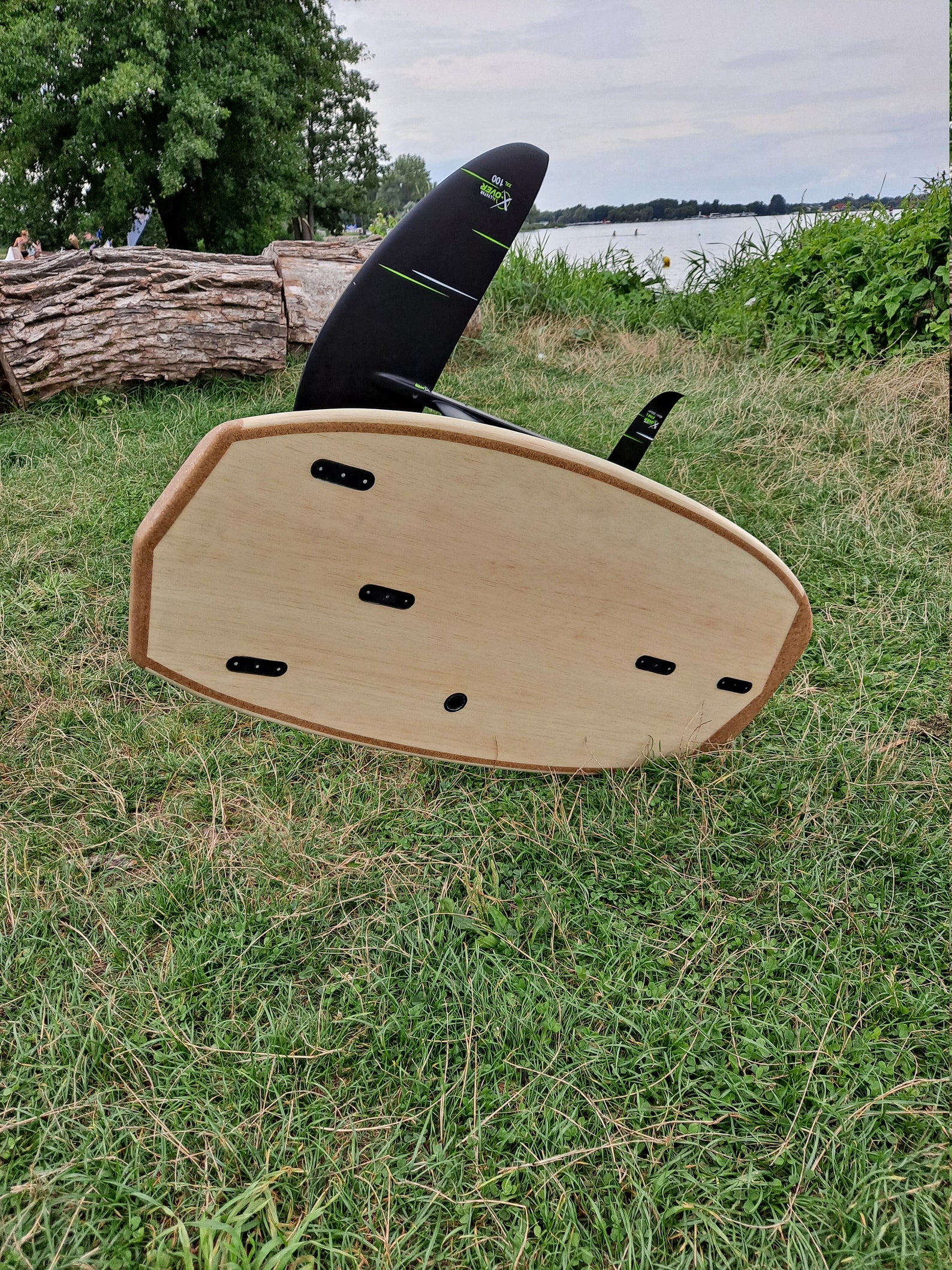 Handcrafted Hollow Wooden Kite Foilboard Micro Pocket Size 95cm Etsy UK