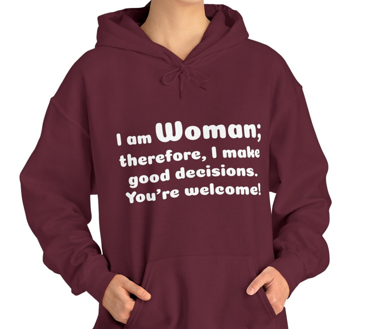 Hoodie sweatshirt for woman, funny sweatshirt woman, sweatshirt hooded college woman, funny hoodie woman, gift for woman, gift college woman