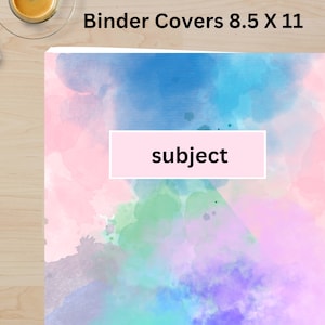 Binder Covers, Printable Binder Cover, Printable Binder Covers, Decorative Binder Covers ...