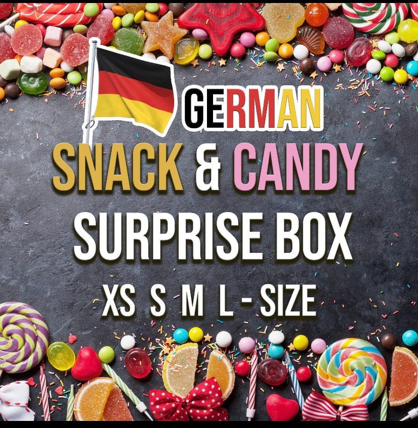 Deutsche Süßigkeiten / German candy and snacks Mystery Etsy