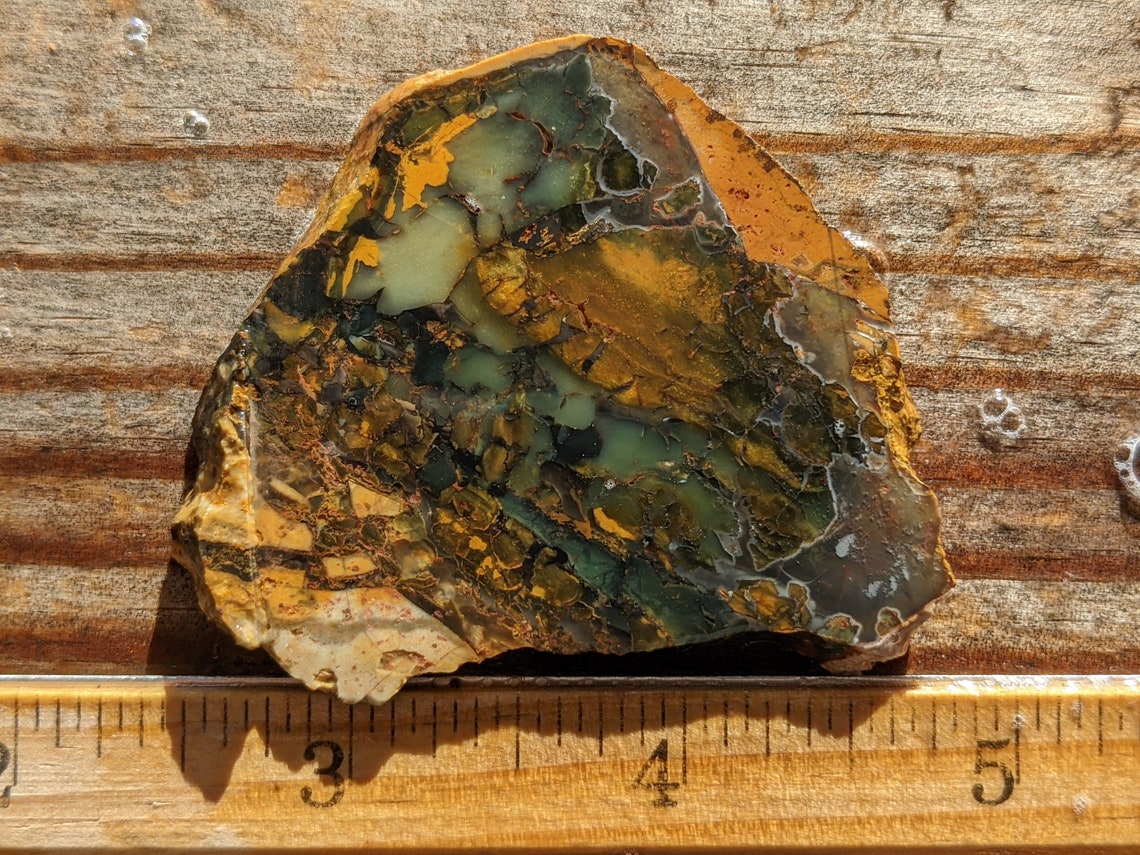Whiskey Creek Brecciated Jasper Slab Etsy