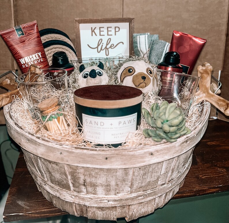 Men's Spa Basket, Gifts for Men, Luxury Gift, Corporate Gifts, Gift Basket, Gifts for Men