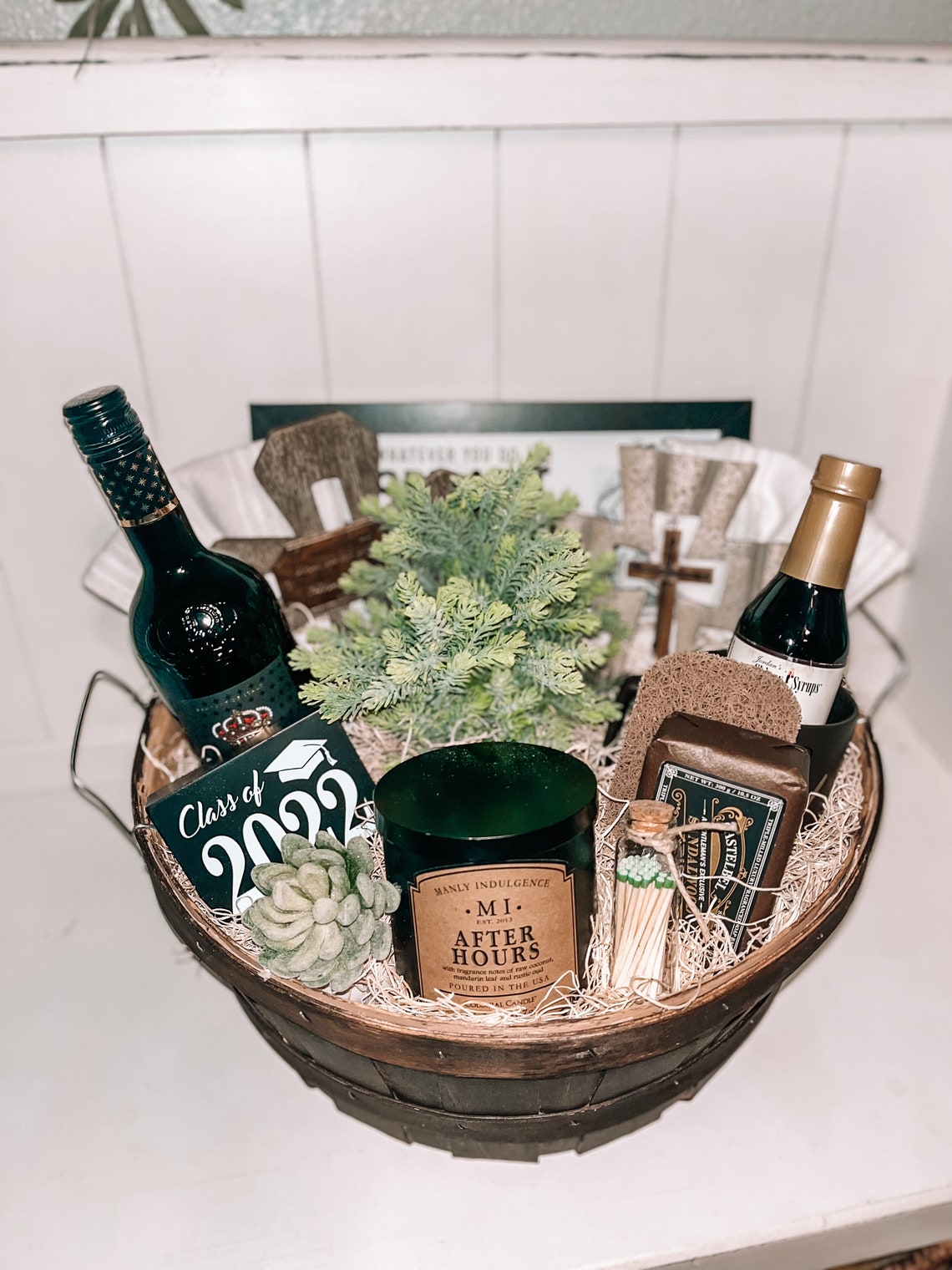 Men's Spa Basket, Gifts for Men, Luxury Gift, Corporate Gifts, Gift
