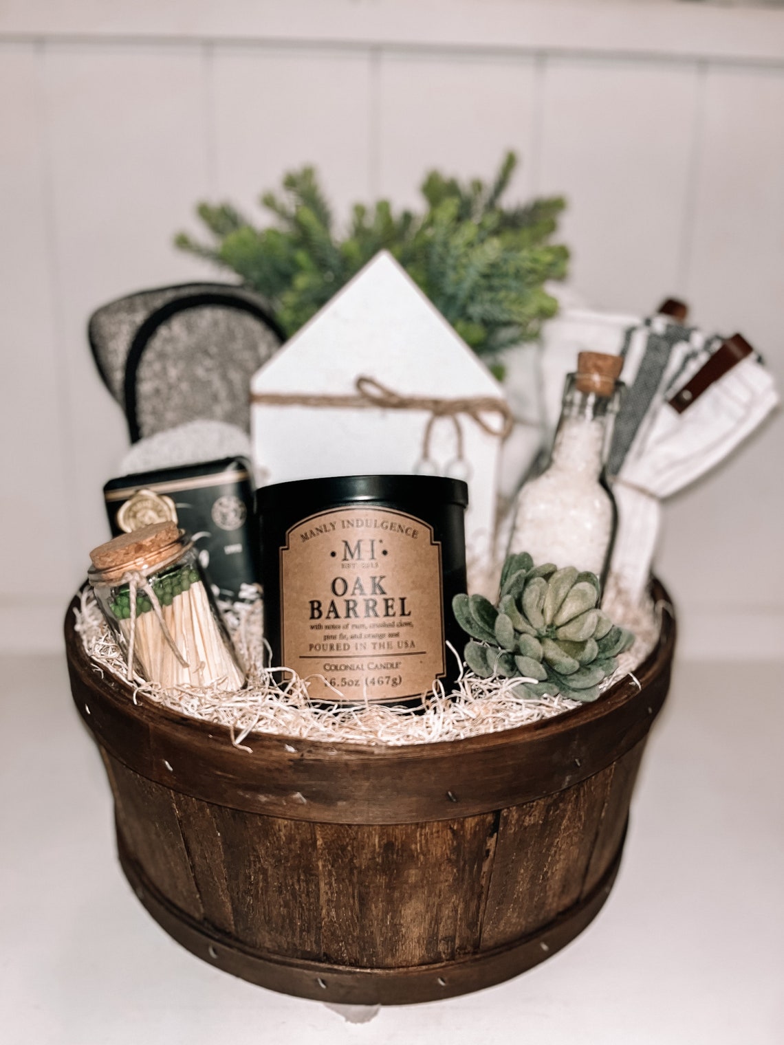 Men's Spa Basket, Gifts for Men, Luxury Gift, Corporate Gifts, Gift