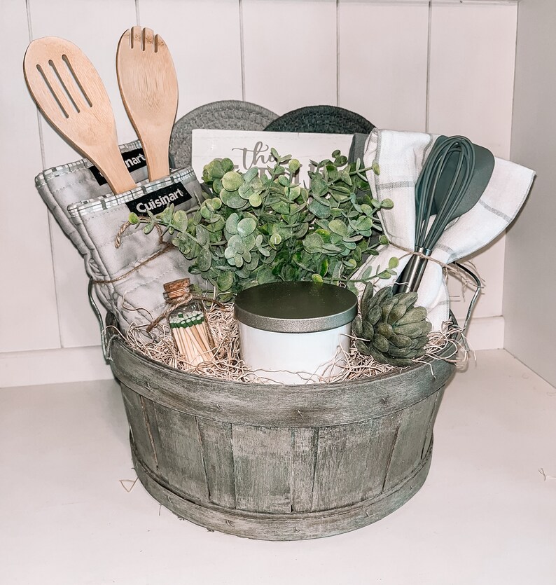 Kitchen/housewarming Gift Basket Etsy